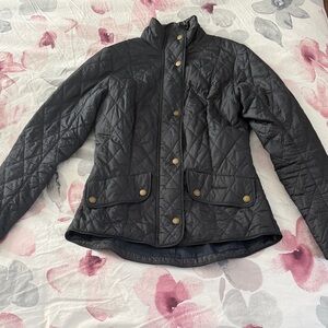 Barbour Women's Black Quilted Utility Jacket
